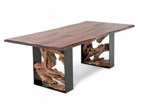 Wood Slab Table Legs
